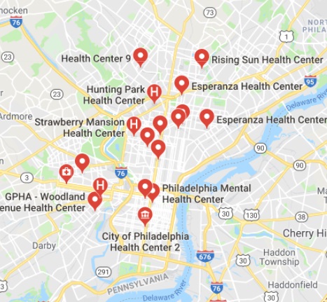 health centers in philadelphia